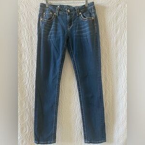 MISS ME Mid-Rise Easy Skinny Jeans